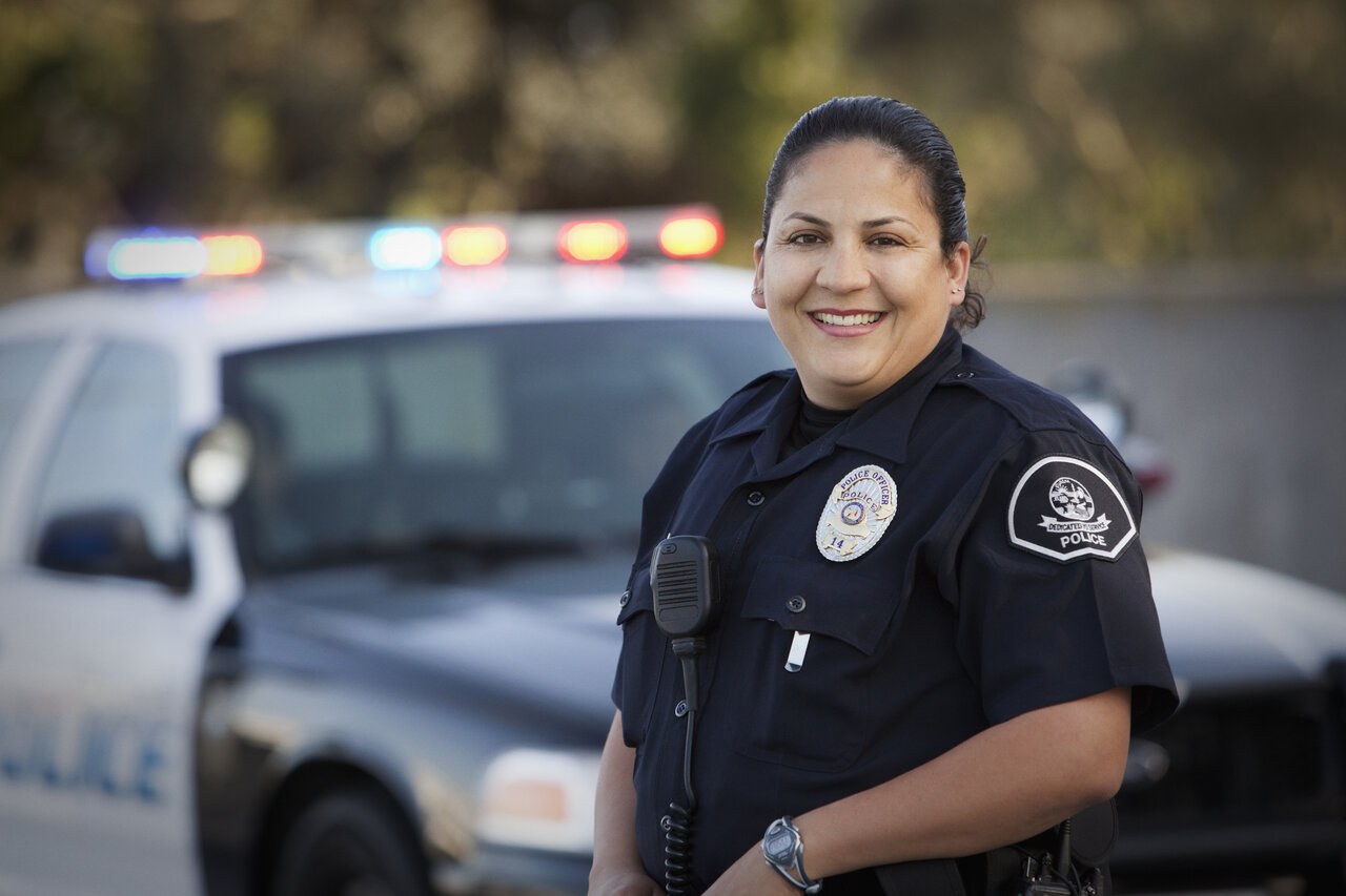 A female police officer 