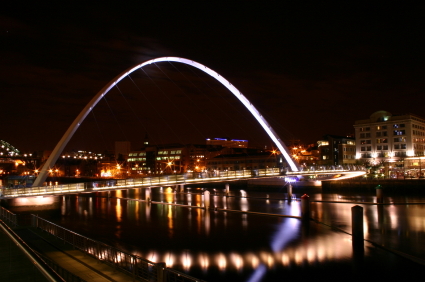 The Tyne Bridge in Newcastle